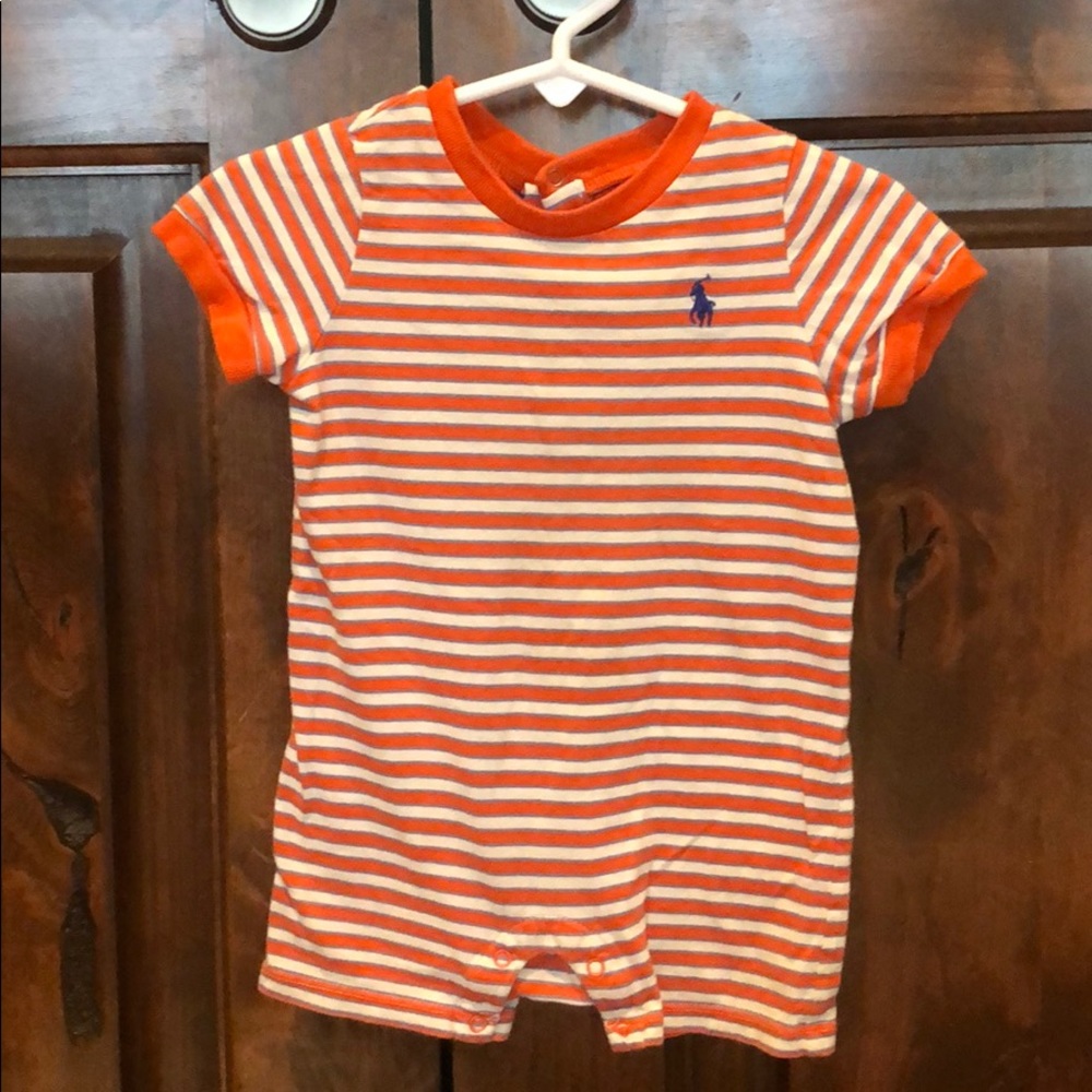 Ralph Lauren Striped Romper